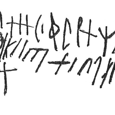 inscription of siglum AWS 384