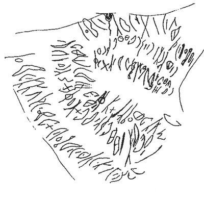 inscription of siglum AWS 53