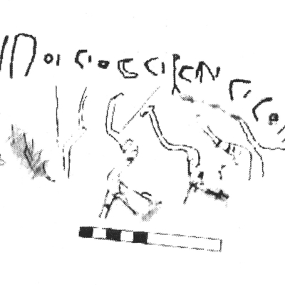 inscription of siglum AbaNS 195