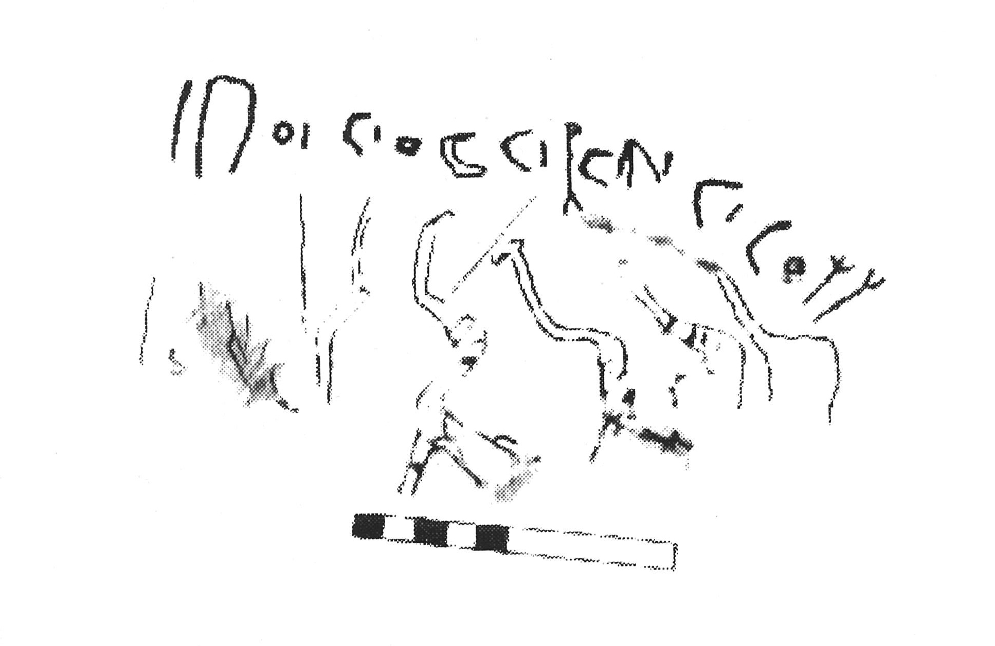 inscription of siglum AbaNS 195