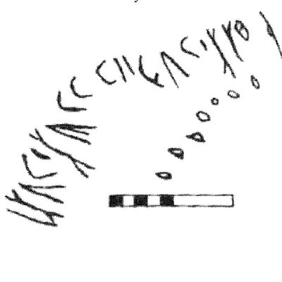 inscription of siglum AbaNS 299