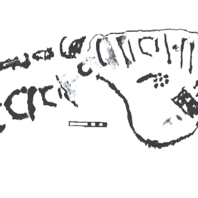 inscription of siglum AbaNS 725