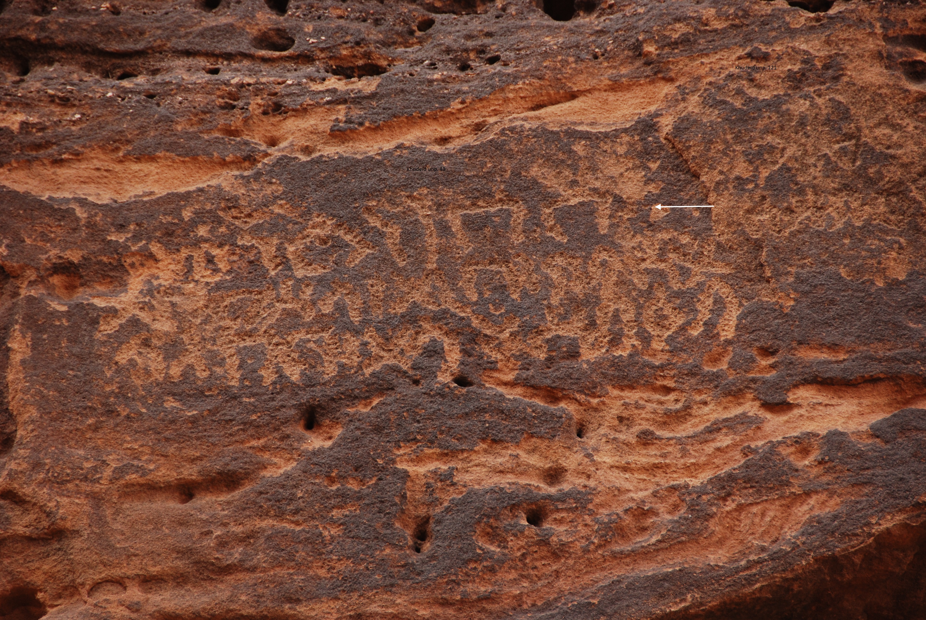 inscription of siglum Al-ʿUḏayb 043