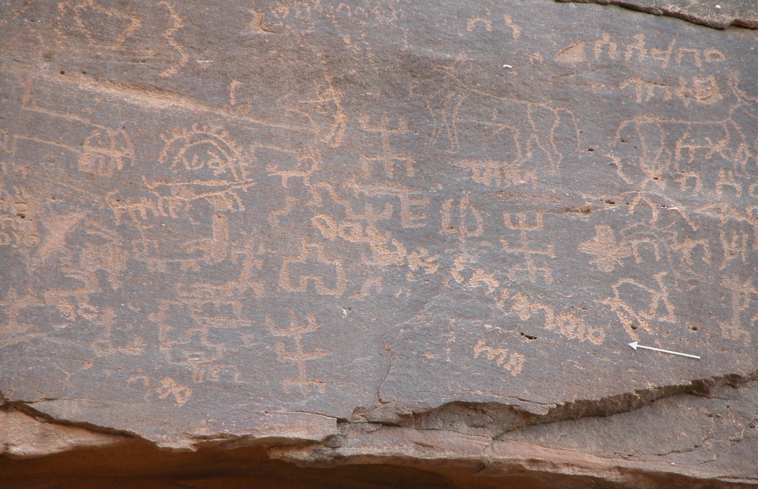 inscription of siglum Al-ʿUḏayb 098