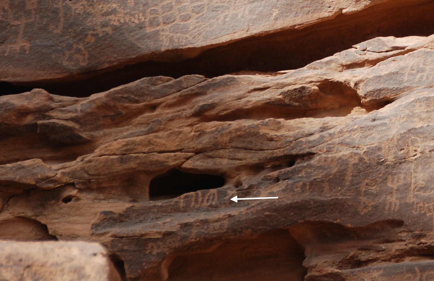 inscription of siglum Al-ʿUḏayb 100