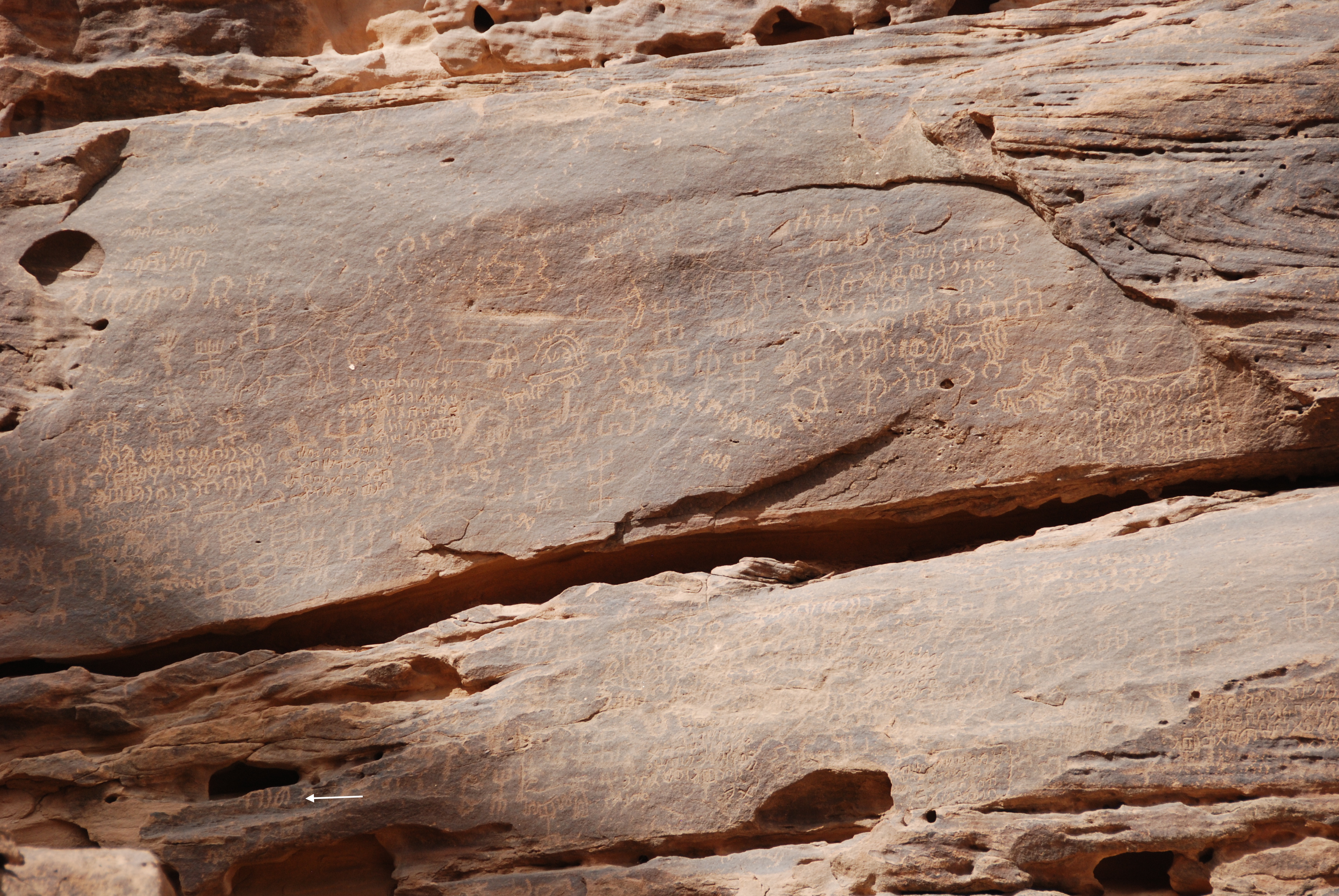 inscription of siglum Al-ʿUḏayb 100