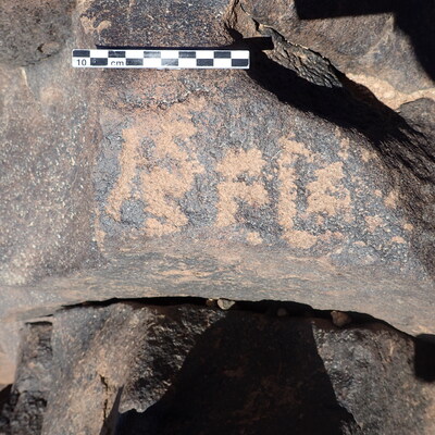 inscription of siglum BES15 543