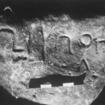 inscription of siglum BHII 1