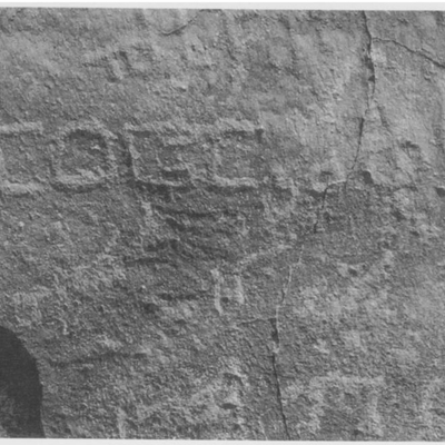 inscription of siglum BITR 1