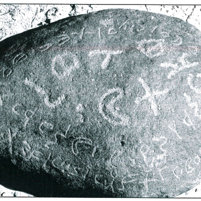 inscription of siglum BRCM 1