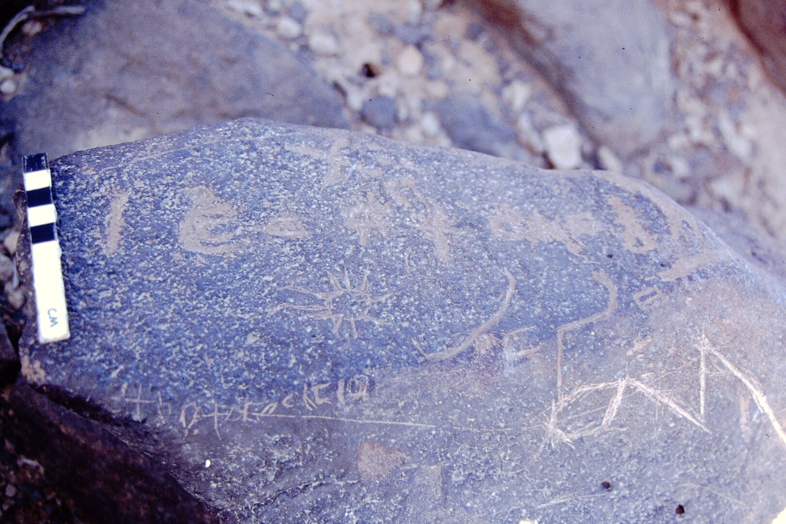inscription of siglum BTH 134