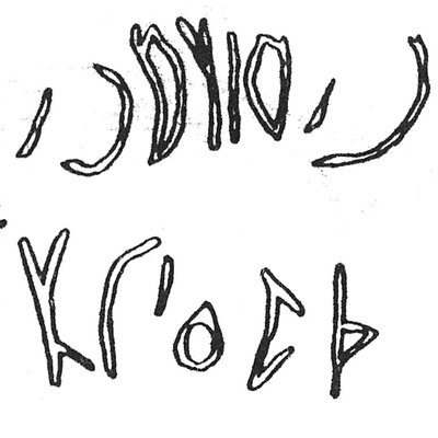 inscription of siglum C 1