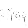 inscription of siglum C 1003