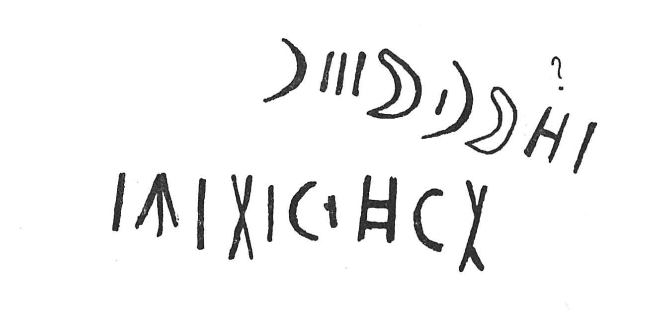 inscription of siglum C 1010