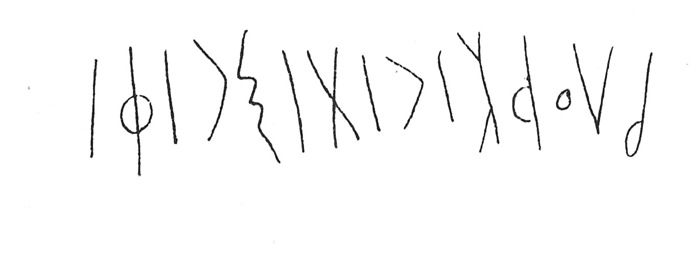 inscription of siglum C 1014