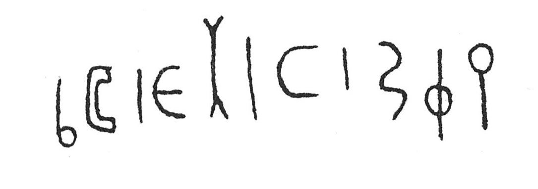 inscription of siglum C 1017