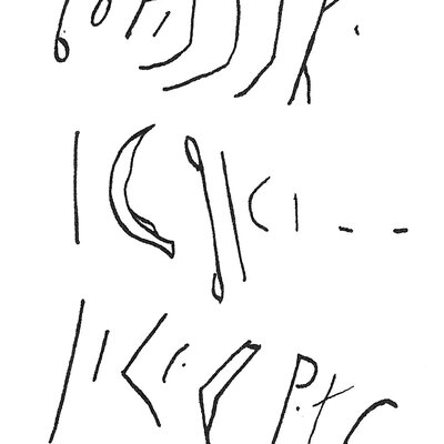 inscription of siglum C 1025