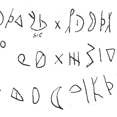 inscription of siglum C 1072