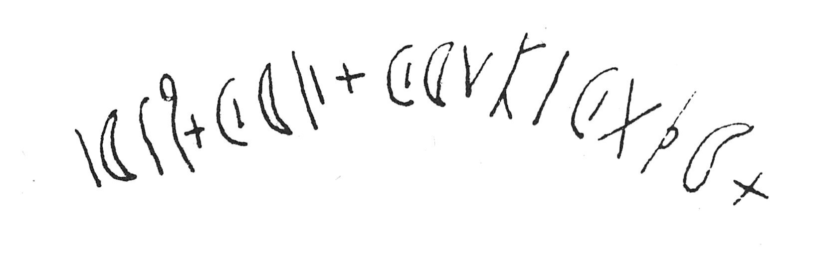 inscription of siglum C 1076