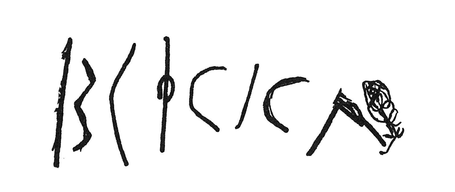 inscription of siglum C 1079