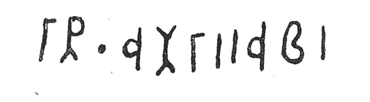 inscription of siglum C 1080