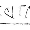 inscription of siglum C 1085