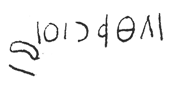 inscription of siglum C 1088