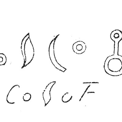 inscription of siglum C 1100