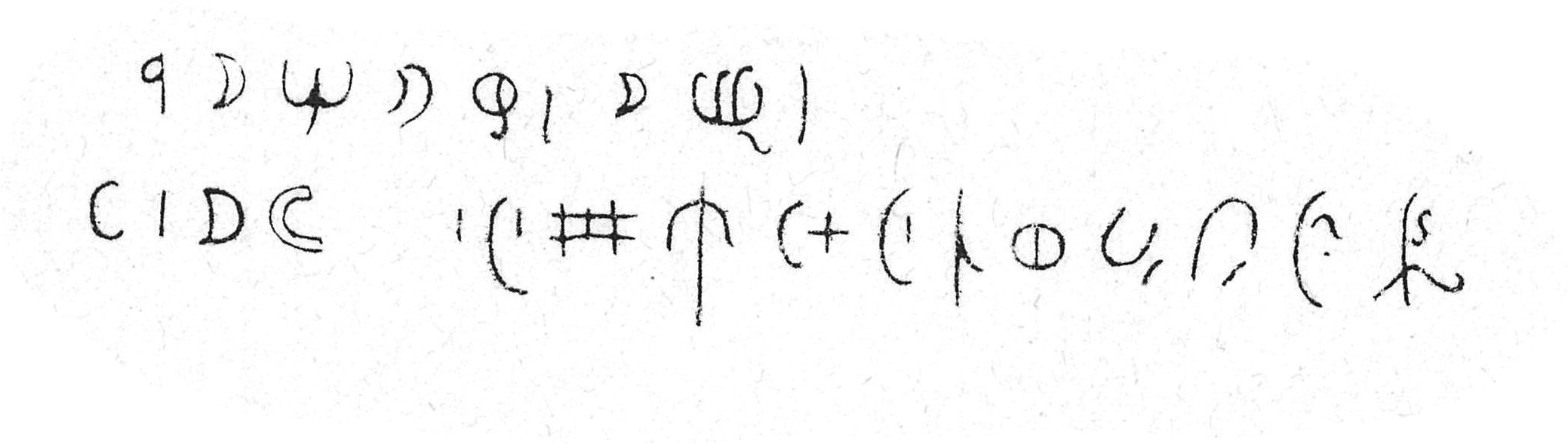 inscription of siglum C 1115