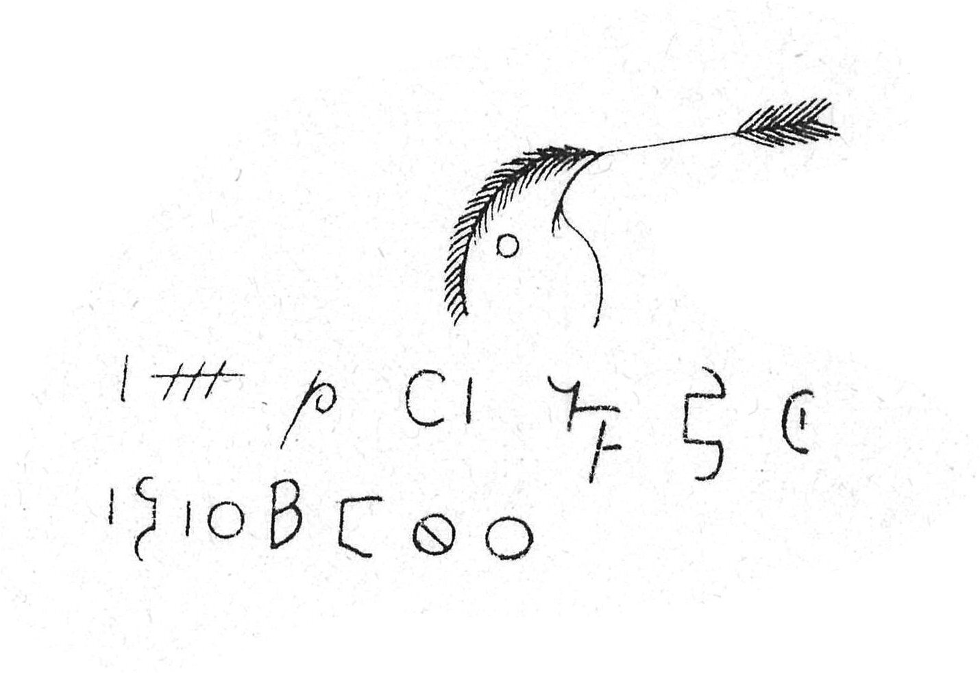 inscription of siglum C 1119