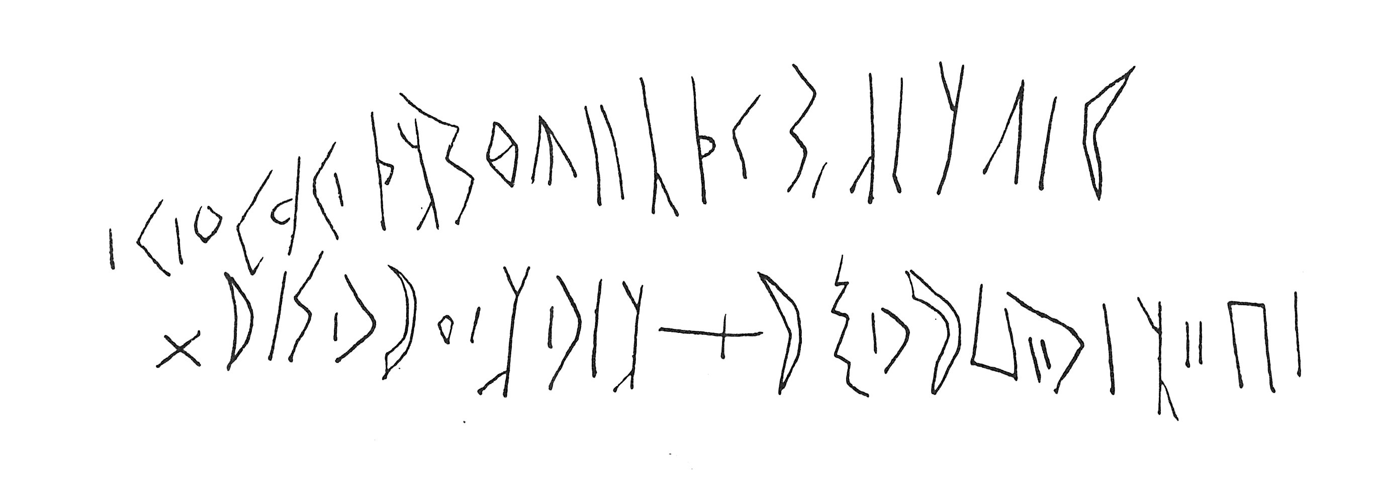 inscription of siglum C 1154