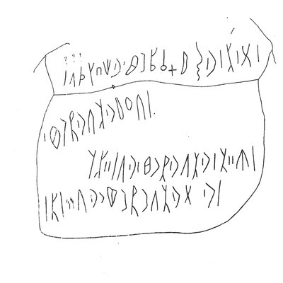 inscription of siglum C 1166