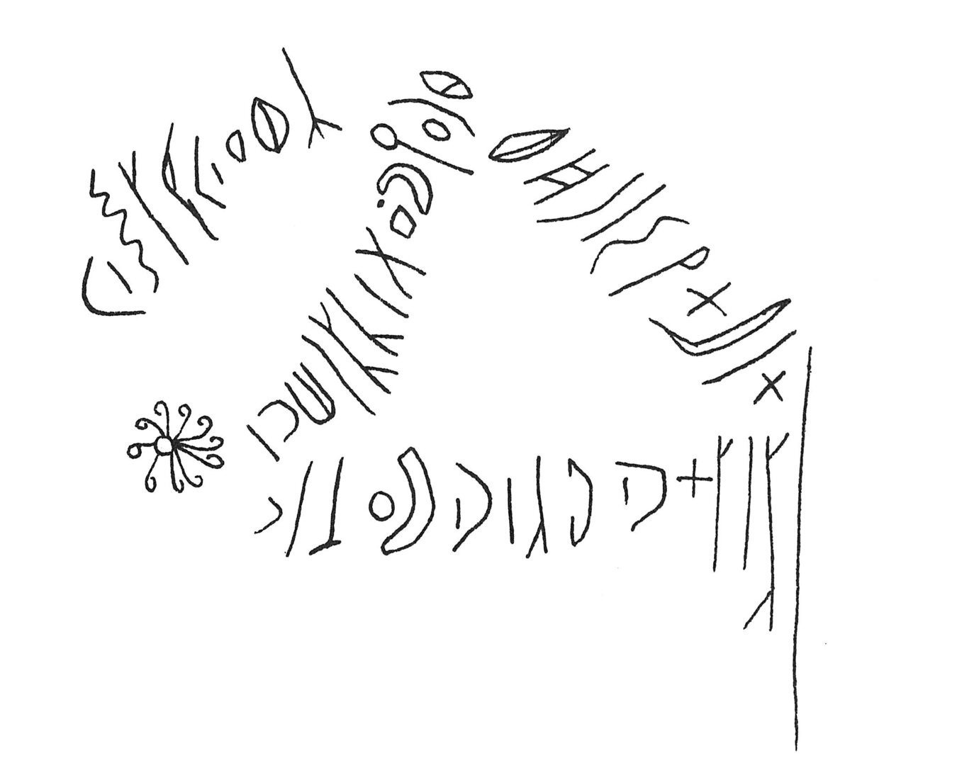 inscription of siglum C 1168
