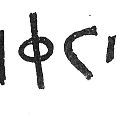 inscription of siglum C 1191