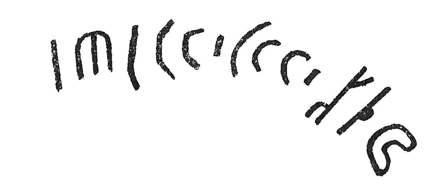 inscription of siglum C 1195