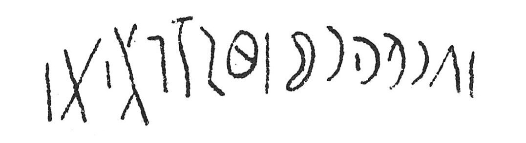 inscription of siglum C 1206
