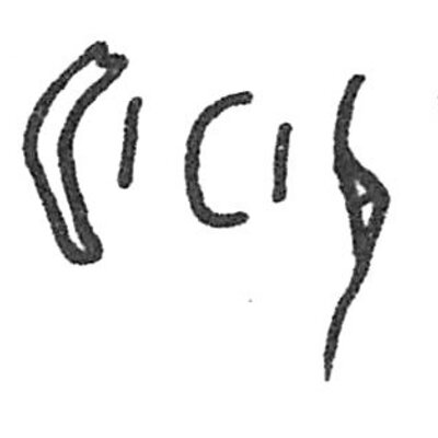 inscription of siglum C 124