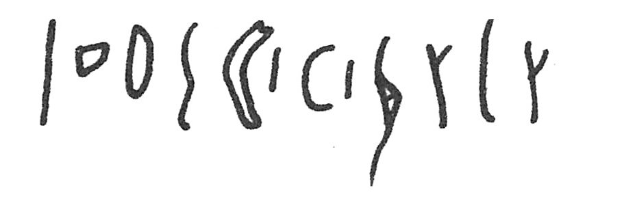 inscription of siglum C 124