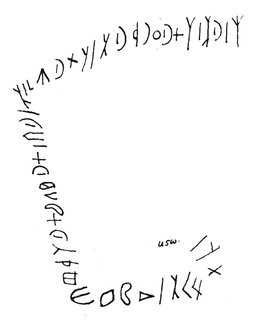 inscription of siglum C 1252