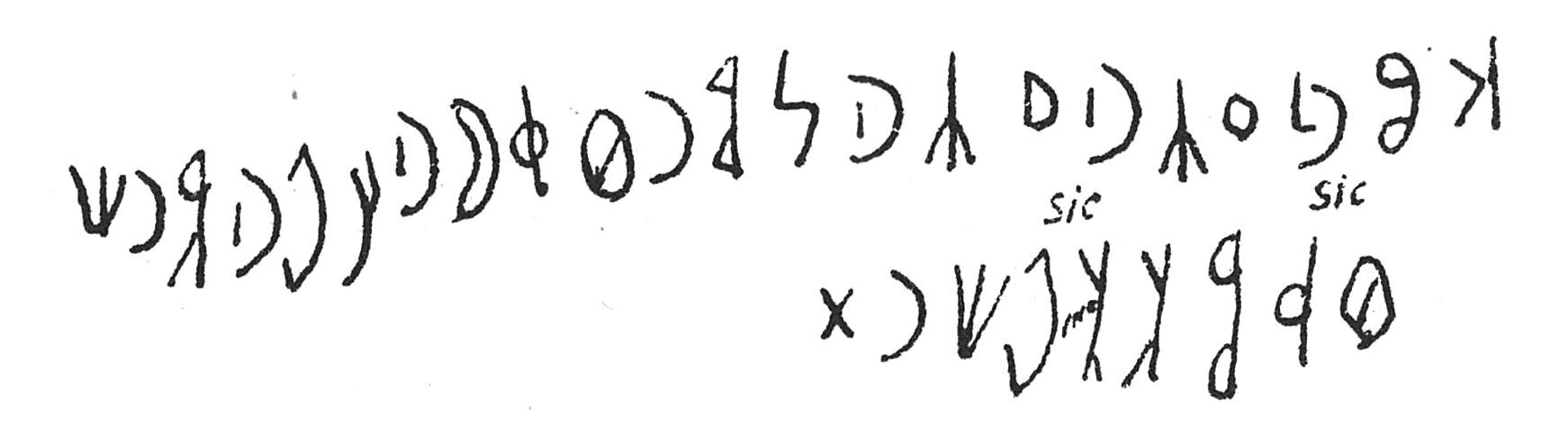inscription of siglum C 1279