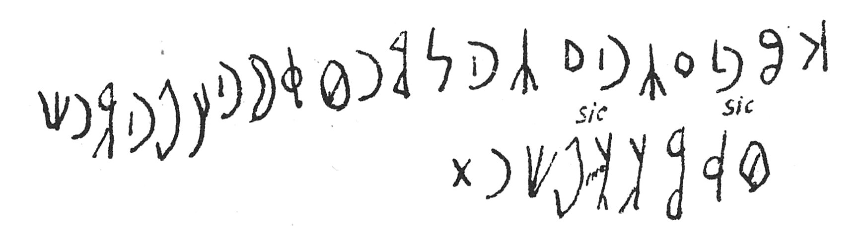 inscription of siglum C 1279