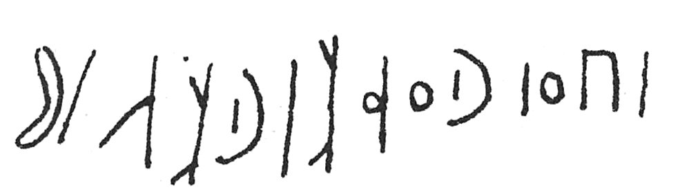 inscription of siglum C 1283