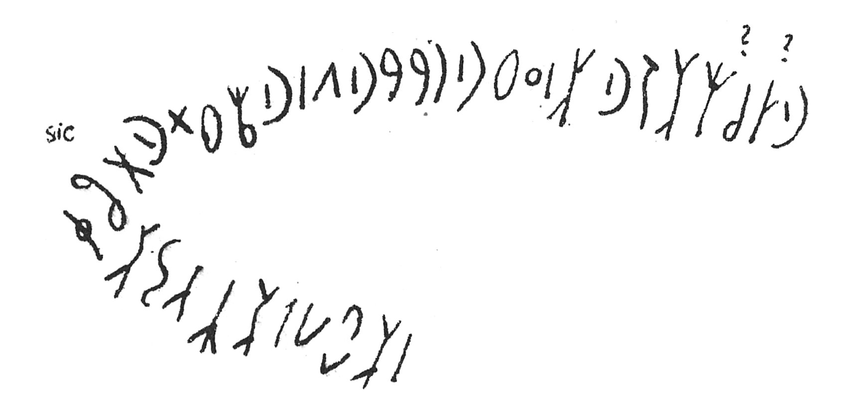 inscription of siglum C 1290