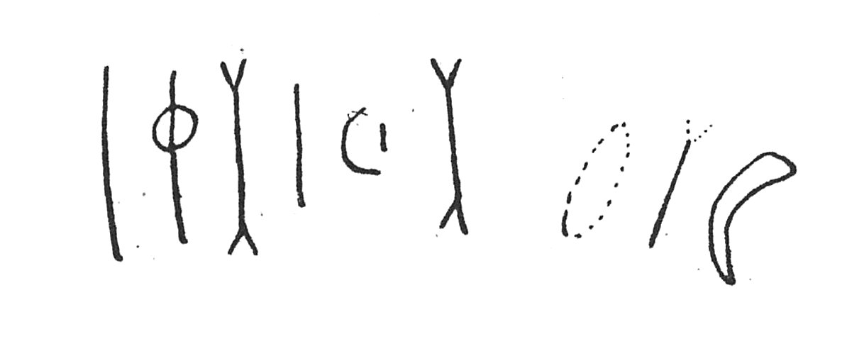 inscription of siglum C 1300