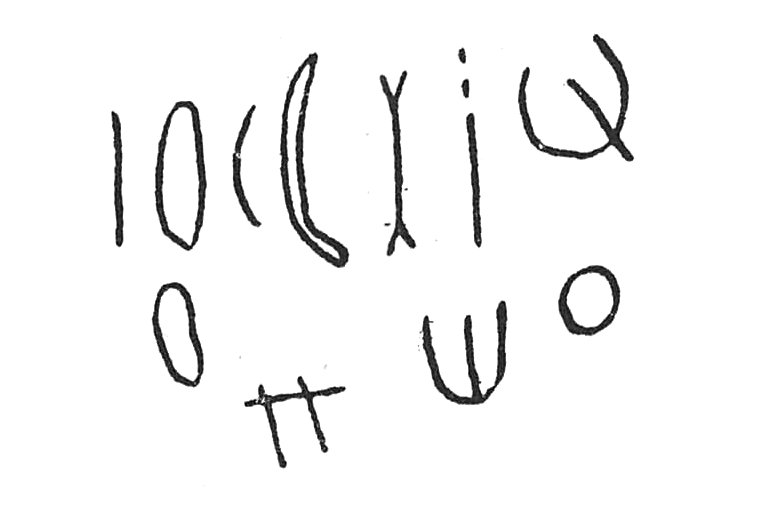 inscription of siglum C 1308