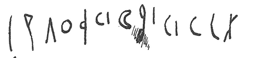 inscription of siglum C 131