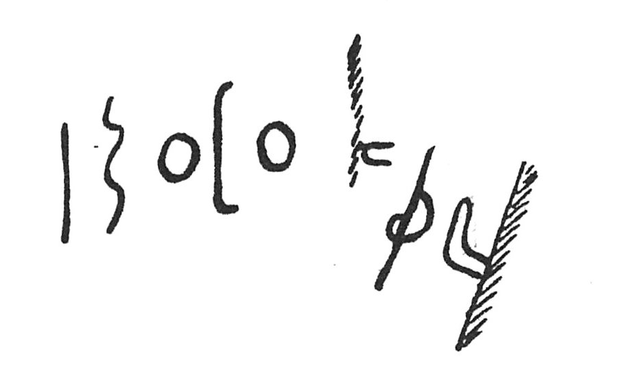 inscription of siglum C 1336