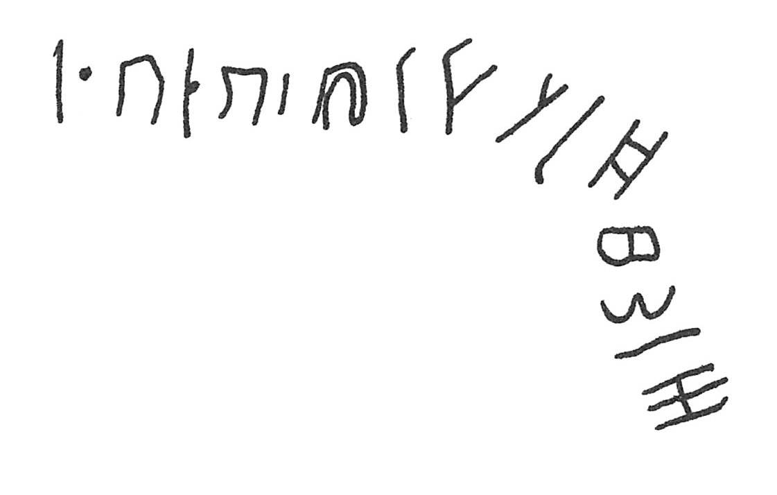 inscription of siglum C 134