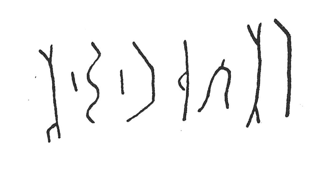 inscription of siglum C 1354