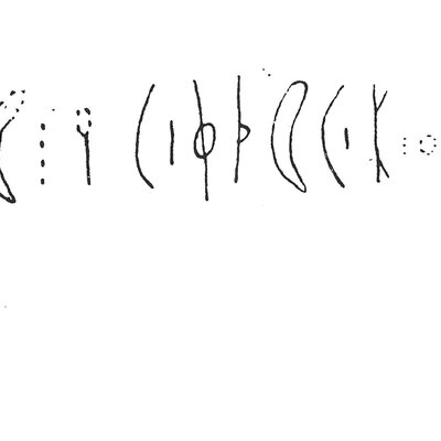 inscription of siglum C 1368 bis